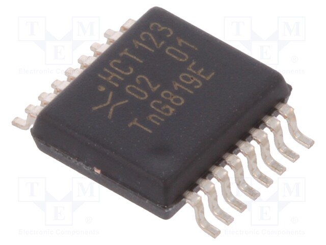 IC: digital; monostable,multivibrator; Channels: 2; 4.5÷5.5VDC