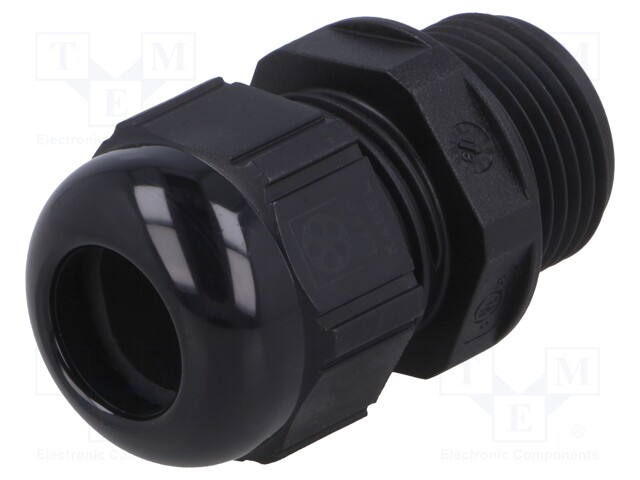 Cable gland; with long thread; M20; IP68; Mat: polyamide