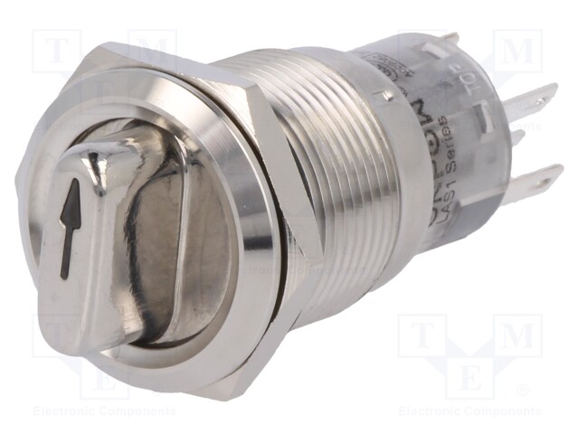 Switch: rotary; Pos: 2; SPDT; 0.5A/220VAC; 1A/24VDC; -20÷55°C; 50mΩ