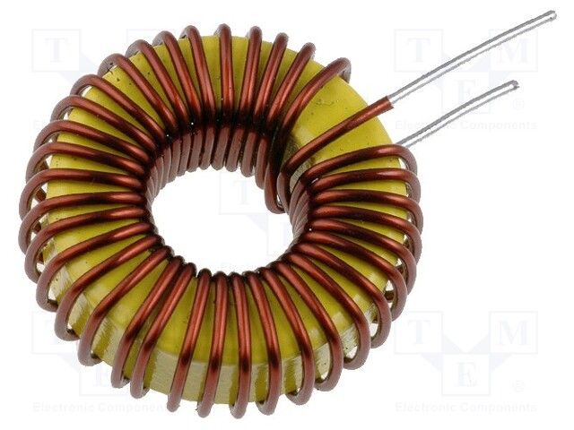 Inductor: wire; THT; 47uH; 3A; 48mΩ