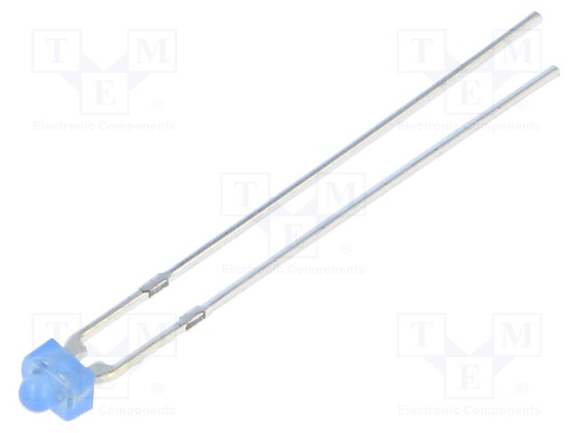 LED; 1.8mm; blue; 150÷220mcd; 30°; 3÷5V; 20mA; Variant: blinking