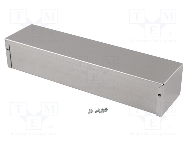 Enclosure: multipurpose; X: 76mm; Y: 305mm; Z: 56mm; 1411; aluminium