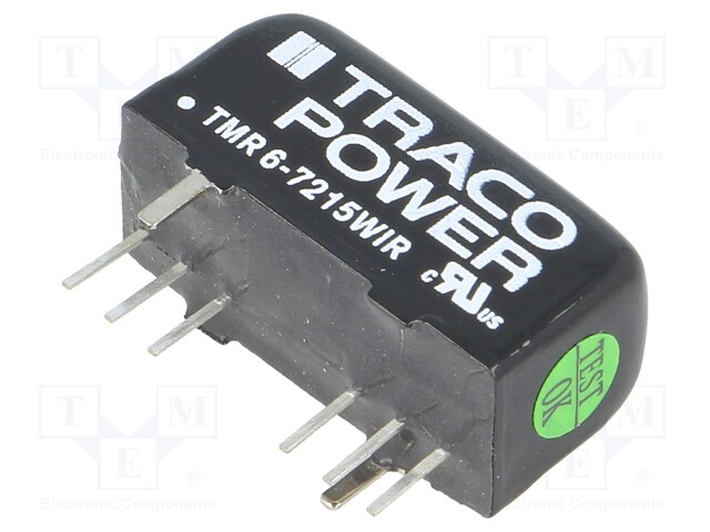 Converter: DC/DC; 6W; Uin: 43÷160V; 24VDC; Iout: 250mA; SIP8; 5.9g