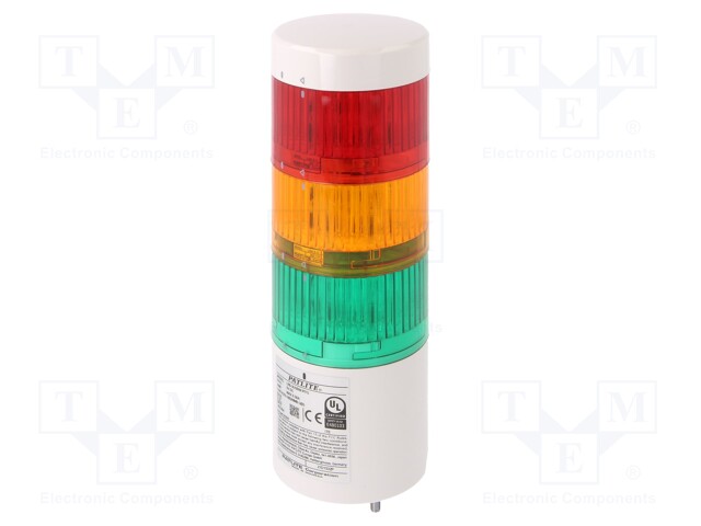 Signaller: signalling column; LED; red/amber/green; 5VDC; IP65