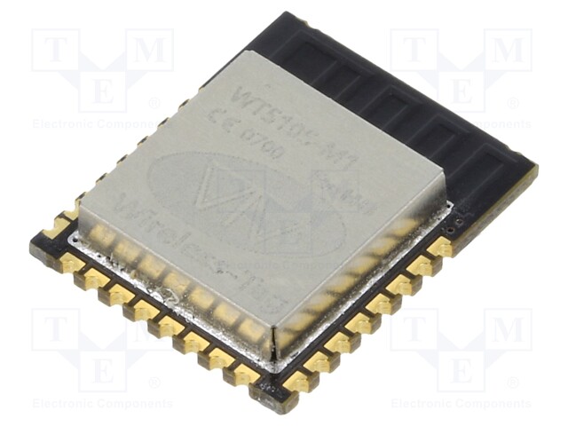 Module: Bluetooth Low Energy; SWD,UART; SMD; 18.5x9.1x2mm