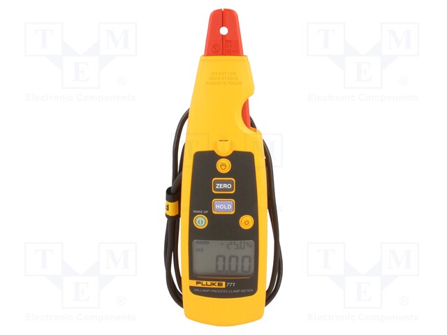 Current loop clamp meter; 2x LCD,with a backlit; IP40