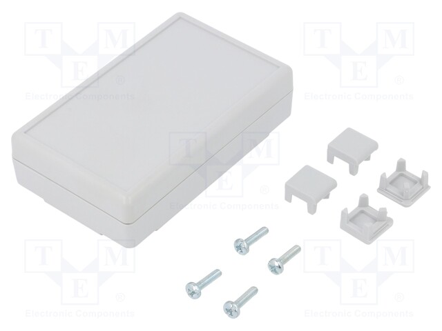 Enclosure: multipurpose; X: 55mm; Y: 90mm; Z: 25mm; 70; ABS; screwed