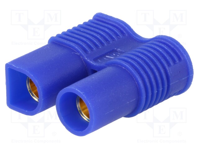 Plug; DC supply; EC3; female; PIN: 2; for cable; soldered; 25A; 500V