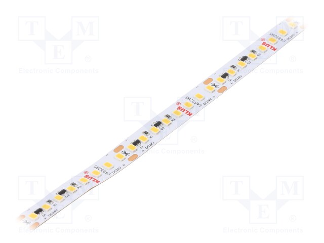 LED tape; white warm; 24V; LED/m: 160; 10mm; IP20; 120°; 4.8W/m