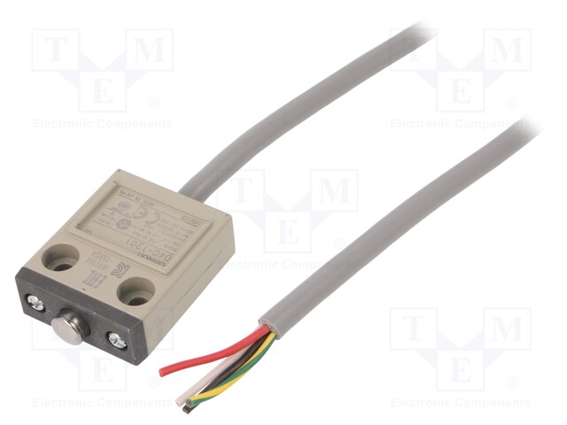 Limit switch; pin plunger Ø10mm; NO + NC; 10A; max.250VAC; IP67