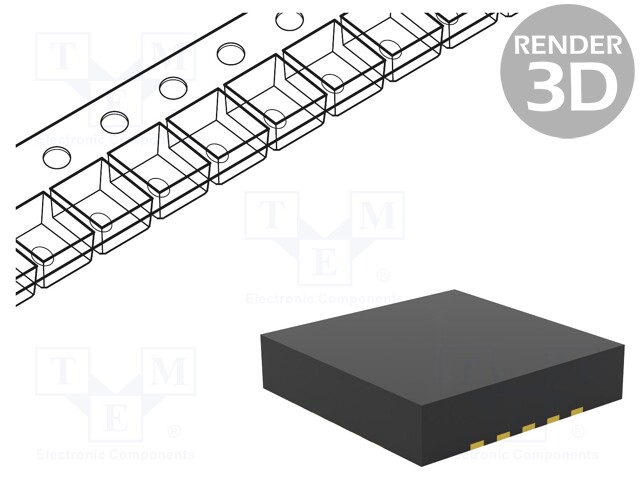 TVS ARRAY, 450W, 3.3V, SLP2626P10