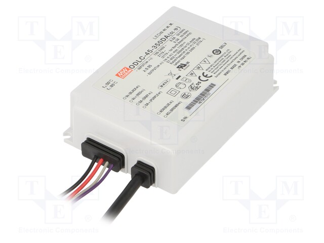 Power supply: switched-mode; Communication: DALI; LED; 33.25W