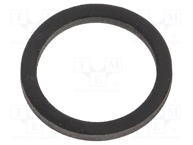 Gasket; rubber; D: 2mm; Øint: 22.5mm; Øout: 27mm; PG16