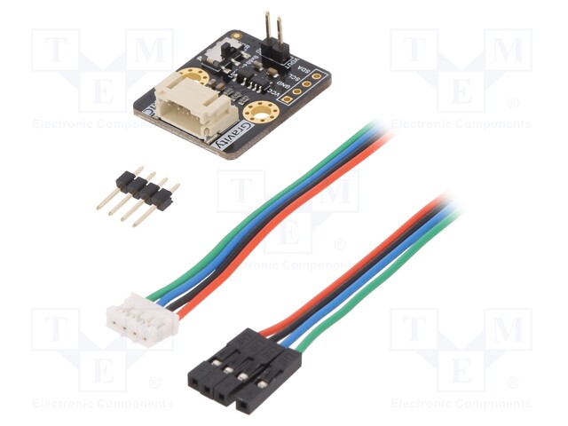 Module: converter; DAC; Gravity; MCP4725; 3.3÷5VDC; Interface: I2C