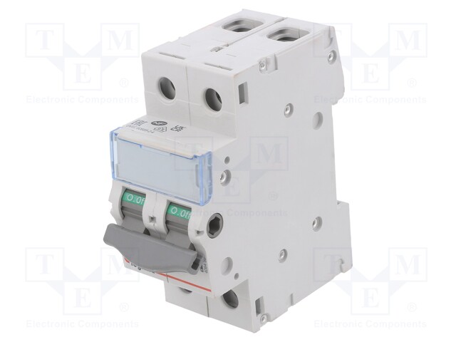 Switch-disconnector; Poles: 2; DIN; 125A; 400VAC; FR300; IP20