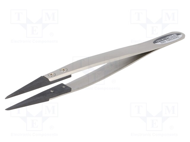 Tweezers; Tip width: 0.5mm; Blade tip shape: sharp; ESD