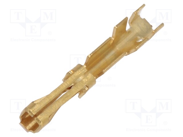 Contact; female; 26AWG÷22AWG; AMPMODU MOD II; gold-plated