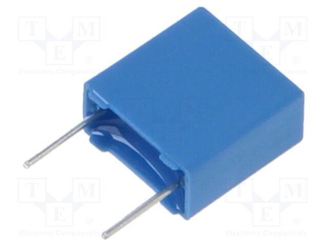 Capacitor: polypropylene; MKT; 1nF; 5x10.5x10mm; THT; ±10%; 7.5mm