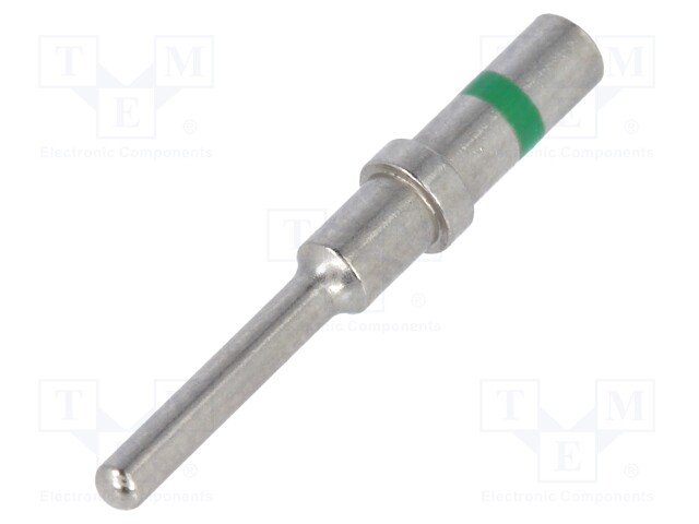 Contact; Size: 16; male; 1÷2mm2; nickel plated; crimped; bulk