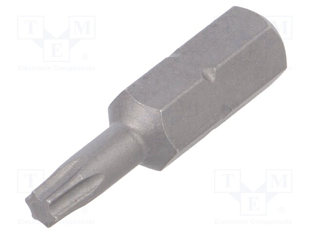 Screwdriver bit; Torx®; TX15; Overall len: 25mm; 10pcs.