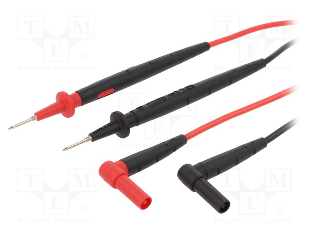 Test lead; Equipment: test leads ( 2pcs.)