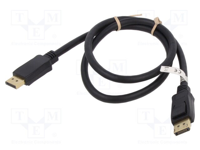 Cable; DisplayPort 1.2,HDMI 2.0; DisplayPort plug,HDMI plug; 2m