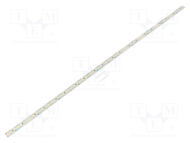 LED strip; 24V; white cold; W: 10mm; L: 500mm; CRImin: 80; 120°; D: 3mm