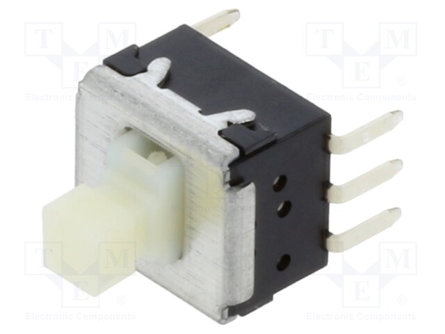 Switch: detecting; Pos: 2; DPDT; 0.2A/14VDC; ON-ON; Mounting: SMD