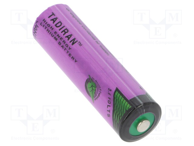 Battery: lithium (LTC); 3.6V; AA; Ø14.7x50.5mm; 2400mAh