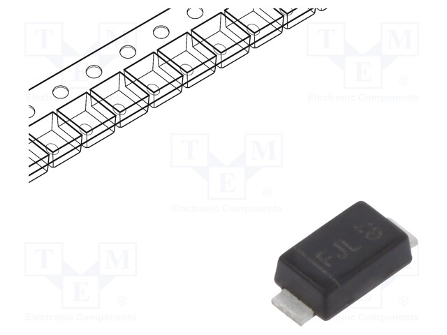 Diode: Zener; 1W; 24V; SMD; reel,tape; PowerDI®123; single diode