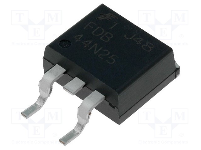 Transistor: N-MOSFET; unipolar; 250V; 26.4A; 307W; D2PAK