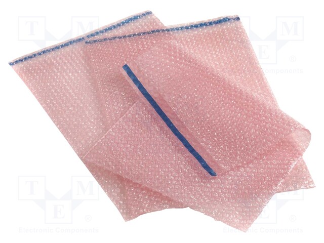 Protection bag; ESD; L: 285mm; W: 230mm; 10pcs; Mat: polyetylene