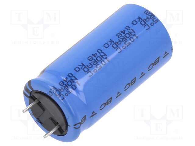 Capacitor: electrolytic; THT; 2.2mF; 50VDC; Ø18x35mm; Pitch: 7.5mm