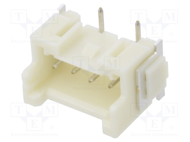 Wire-board; socket; male; XA; 2.5mm; PIN: 4; SMT; 250V; 3A; -25÷85°C