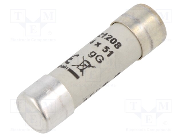 Fuse: fuse; gG; 8A; 500VAC; 440VDC; ceramic,cylindrical,industrial