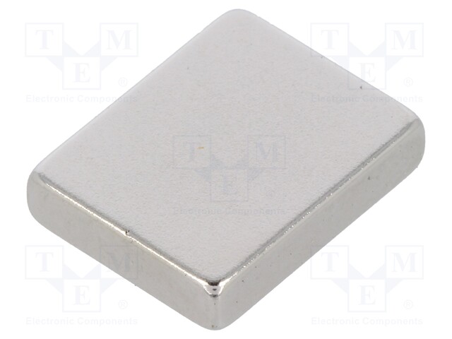 Magnet: permanent; neodymium; H: 2.5mm; 11N; W: 9.5mm; L: 12mm