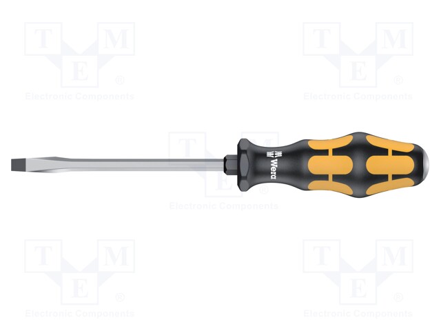 Screwdriver; slot; for impact,assisted with a key; 7,0x1,2mm