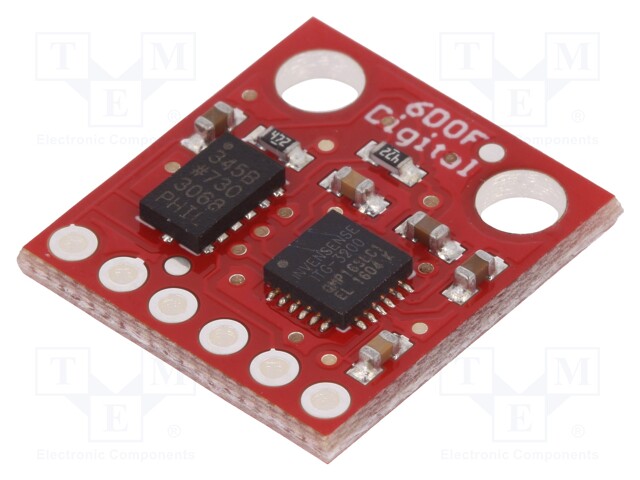 Sensor: position; accelerometer,gyroscope; 3.3VDC; I2C; ±2000°/s