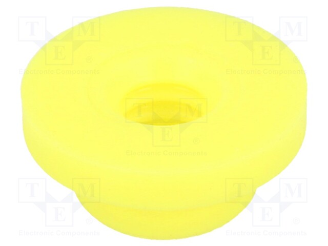 Fuse acces: washer; Colour: yellow; Mat: silicone