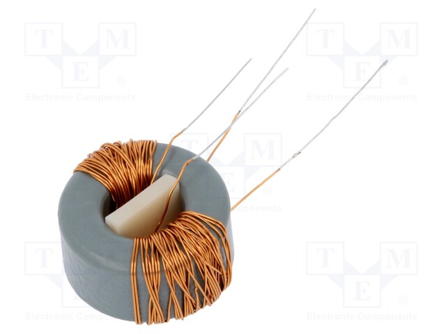 Inductor: wire; THT; 22mH; 600mA; 280mΩ; 230VAC; 21x7mm; -20÷+50%