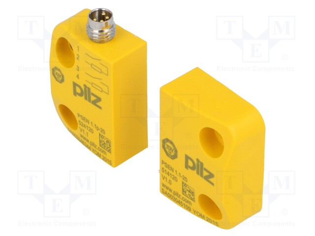 Safety switch: magnetic; Series: PSEN 1.1; Contacts: NO x2; IP67