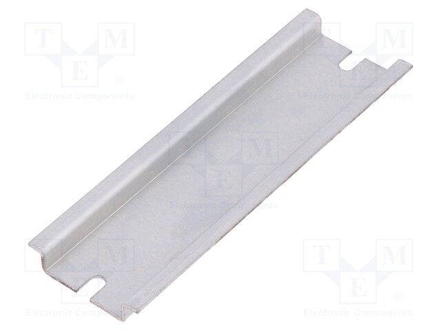 DIN rail; steel; W: 35mm; L: 108mm; ZP12012060; Plating: zinc