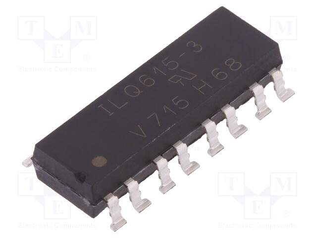 Optocoupler; SMD; Channels: 4; Out: transistor; Uinsul: 5.3kV