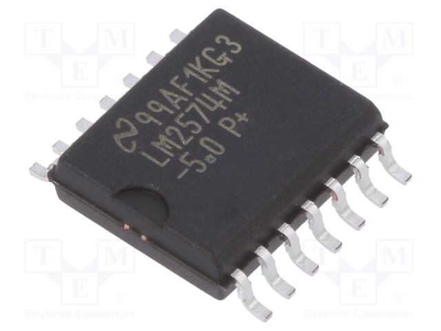 PMIC; DC/DC converter; Uin: 4÷40V; Uout: 5V; SO14-W; buck