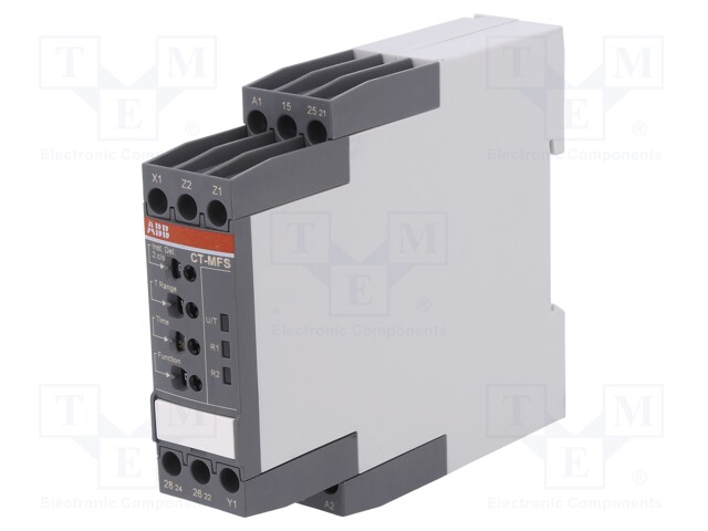 Timer; 0,05s÷300h; DPDT; 250VAC/4A; 24÷240VAC; 24÷240VDC; DIN; IP20