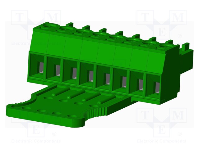 Connector: pluggable terminal block; plug; female; straight; 300V