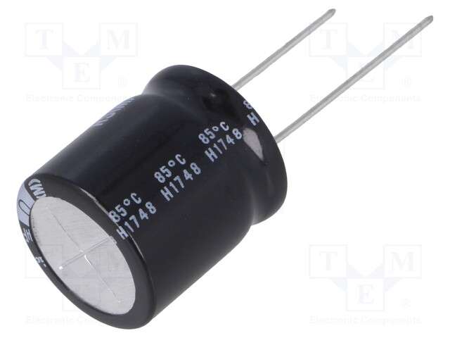 Capacitor: electrolytic; THT; 10000uF; 6.3VDC; Ø18x20mm; ±20%