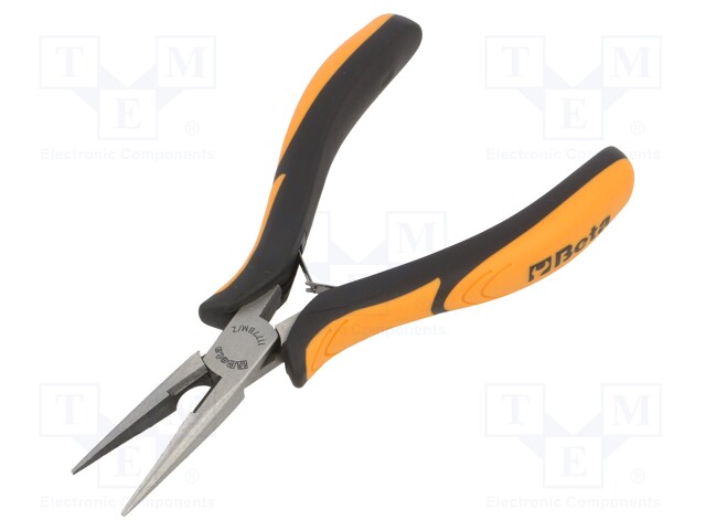 Pliers; half-rounded nose; 140mm; Conform to: DIN/ISO 9655