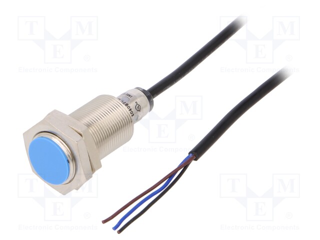 Sensor: inductive; Output conf: NPN / NO; 0÷8mm; 10÷30VDC; M18