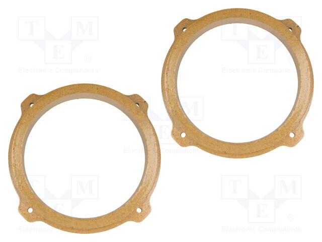 Spacer ring; MDF; 165mm; Kia; impregnated,varnished